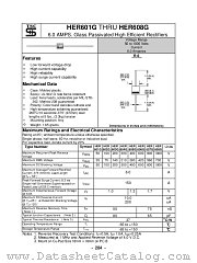 HER606G datasheet pdf Taiwan Semiconductor