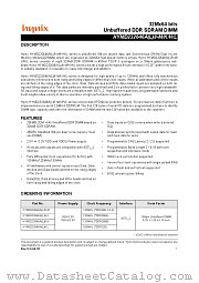 HYMD232646A(L)8-H datasheet pdf Hynix Semiconductor