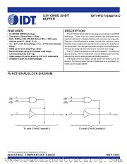 IDT74FCT163827CPV datasheet pdf IDT