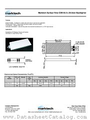 MTBL2120-G datasheet pdf Marktech Optoelectronics