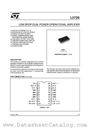 L2726013TR datasheet pdf ST Microelectronics