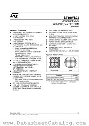 GST/ST19WS02AW40 datasheet pdf ST Microelectronics