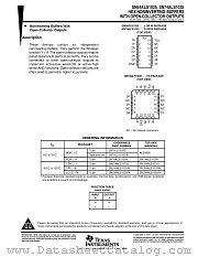 SN74ALS1035NSR datasheet pdf Texas Instruments