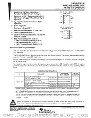 SN74AUC2G126YZPR datasheet pdf Texas Instruments