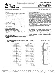 74FCT162H245ATPVCT datasheet pdf Texas Instruments