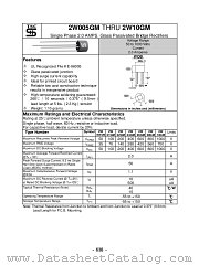 2W02GM datasheet pdf Taiwan Semiconductor