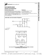 DS1489AM datasheet pdf National Semiconductor