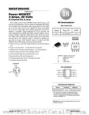 MMDF3N04HDR2 datasheet pdf ON Semiconductor