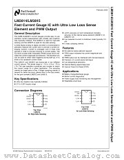 LM3815M-7.0 datasheet pdf National Semiconductor