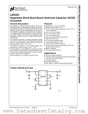 LM3355MMX-4.1 datasheet pdf National Semiconductor