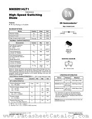 MMBD914L datasheet pdf ON Semiconductor