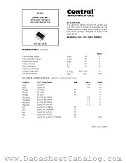 CZT651 datasheet pdf Central Semiconductor