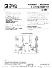 AD10226/PCB datasheet pdf Analog Devices