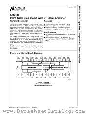 LM2485NA datasheet pdf National Semiconductor