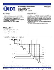 QS3257Q datasheet pdf IDT
