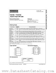 74ACT32PC datasheet pdf Fairchild Semiconductor