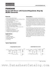FAN5606DMPX datasheet pdf Fairchild Semiconductor