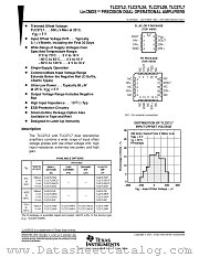 TLC27L2ACPSR datasheet pdf Texas Instruments