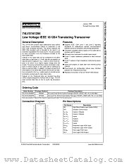 74LVX161284MEAX datasheet pdf Fairchild Semiconductor