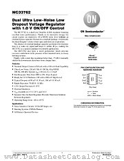 MC33762 datasheet pdf ON Semiconductor