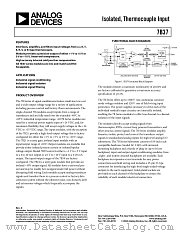7B37-K-21-1 datasheet pdf Analog Devices