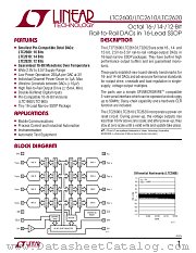 LTC2620 datasheet pdf Linear Technology