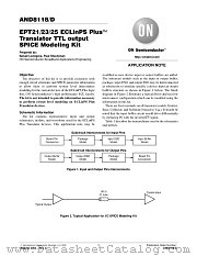 MC100EPT25DT datasheet pdf ON Semiconductor
