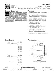 ICS853210 datasheet pdf Texas Instruments
