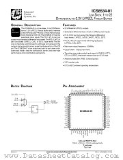 ICS8534-01 datasheet pdf Texas Instruments
