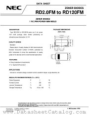 RD2.2FM datasheet pdf NEC
