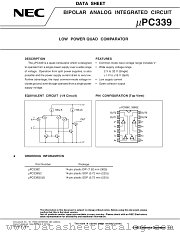 UPC339G2-T1 datasheet pdf NEC