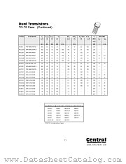 2N4938 datasheet pdf Central Semiconductor