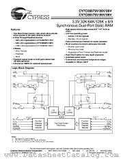 CY7C09079V- 6AC datasheet pdf Cypress