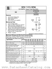 SF68 datasheet pdf Taiwan Semiconductor