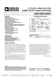 AD5621 datasheet pdf Analog Devices