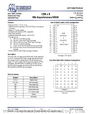 GS71108A datasheet pdf GSI Technology