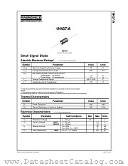 1N457A_T50R datasheet pdf Fairchild Semiconductor