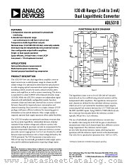 ADL5310 datasheet pdf Analog Devices