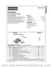 FFH50US60S datasheet pdf Fairchild Semiconductor