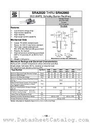 SRA2050 datasheet pdf Taiwan Semiconductor