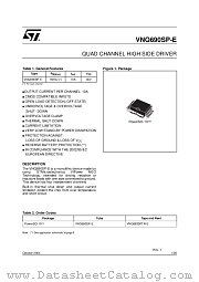 VNQ690SP-E datasheet pdf ST Microelectronics