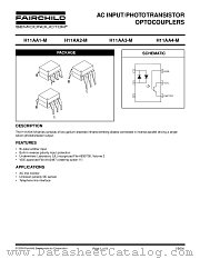 H11AA4M datasheet pdf Fairchild Semiconductor
