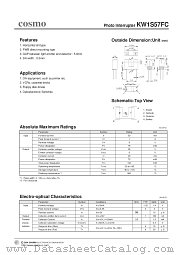 KW1S57FC datasheet pdf Cosmo Electronics