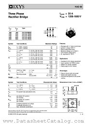 VUO36-16NO8 datasheet pdf IXYS
