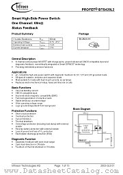 BTS 428-L2 datasheet pdf Infineon