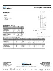 MT0363-BL datasheet pdf Marktech Optoelectronics