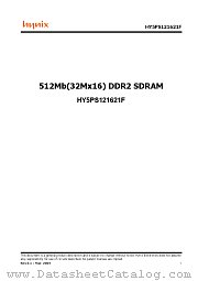 HY5PS121621F-E3 datasheet pdf Hynix Semiconductor