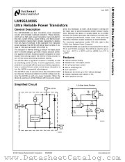 LM395T datasheet pdf National Semiconductor