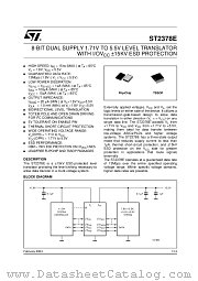 ST2378ETTR datasheet pdf ST Microelectronics