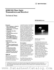 HFBR-1604 datasheet pdf Agilent (Hewlett-Packard)